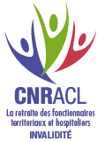 Accueil - CNRACL - La retraite des fonctionnaires territoriaux et hospitaliers - Invalidité